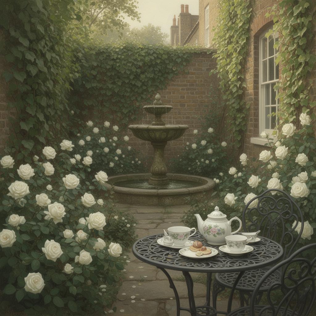 Garden Tea & Botanical Illustration